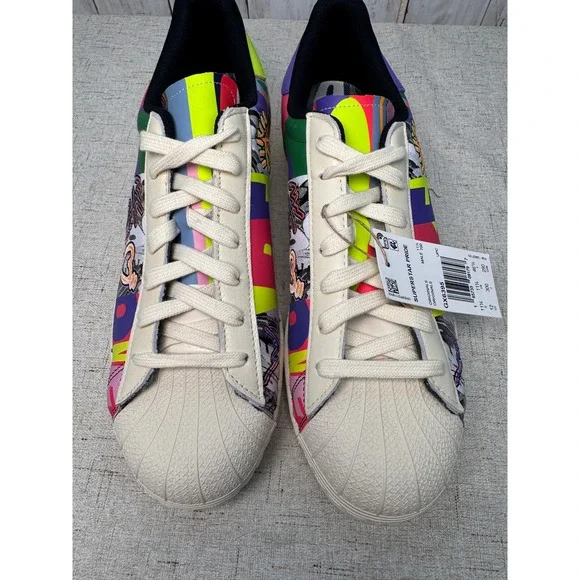 adidas gazelle silver green womens Adidas Superstar 'Pride' Sneakers (Size 42.5)